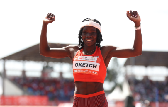 KDF Sprinter Mercy Oketch Targets National 400m Record | Streamline