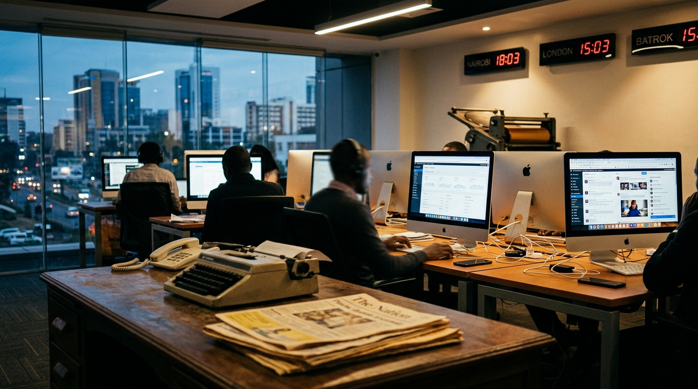 Survival of the Press: Kenya&rsquo;s Media Houses Navigate a Digital Storm