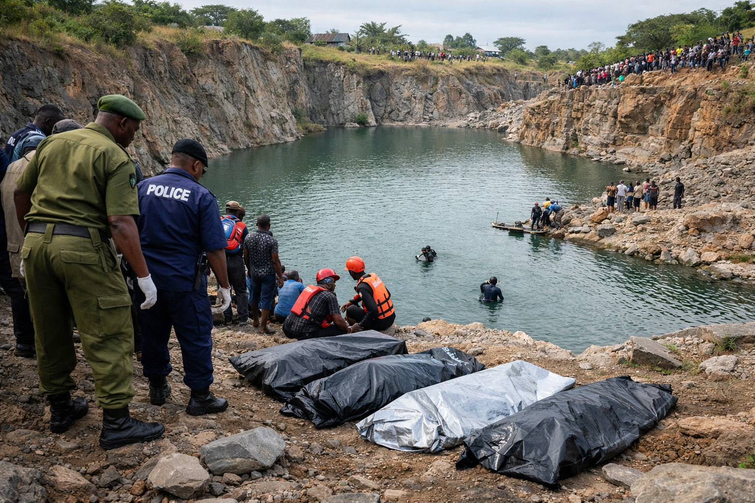 Quarry Horror: Four Siblings Drown in Kisumu Tragedy | Streamline ...